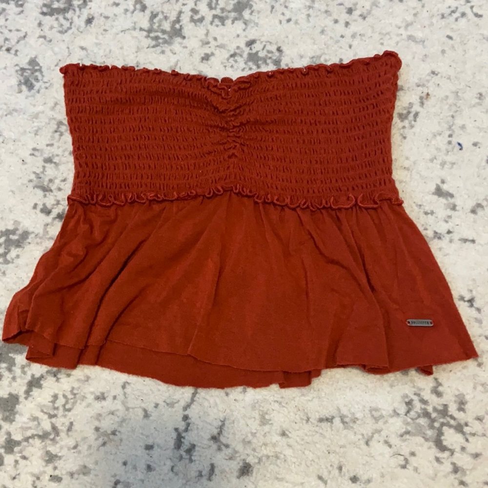 Orange tube top